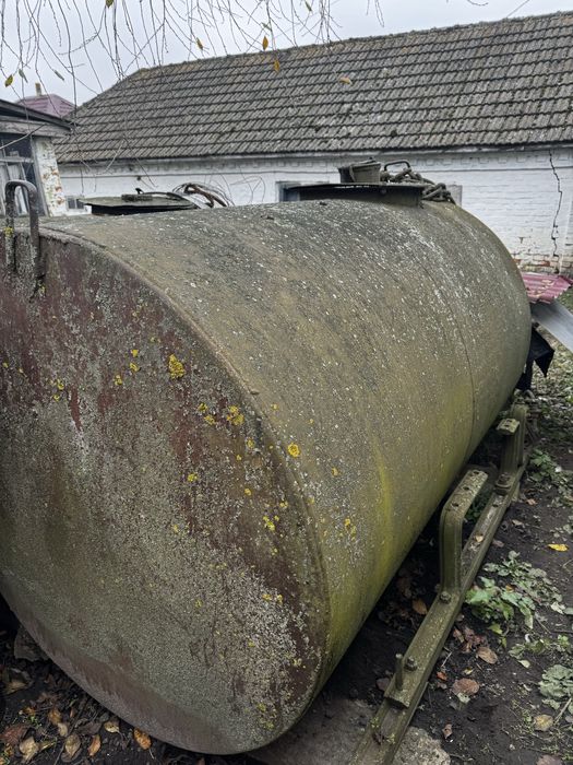 Металева бочка 3 куба, з товстими стінками