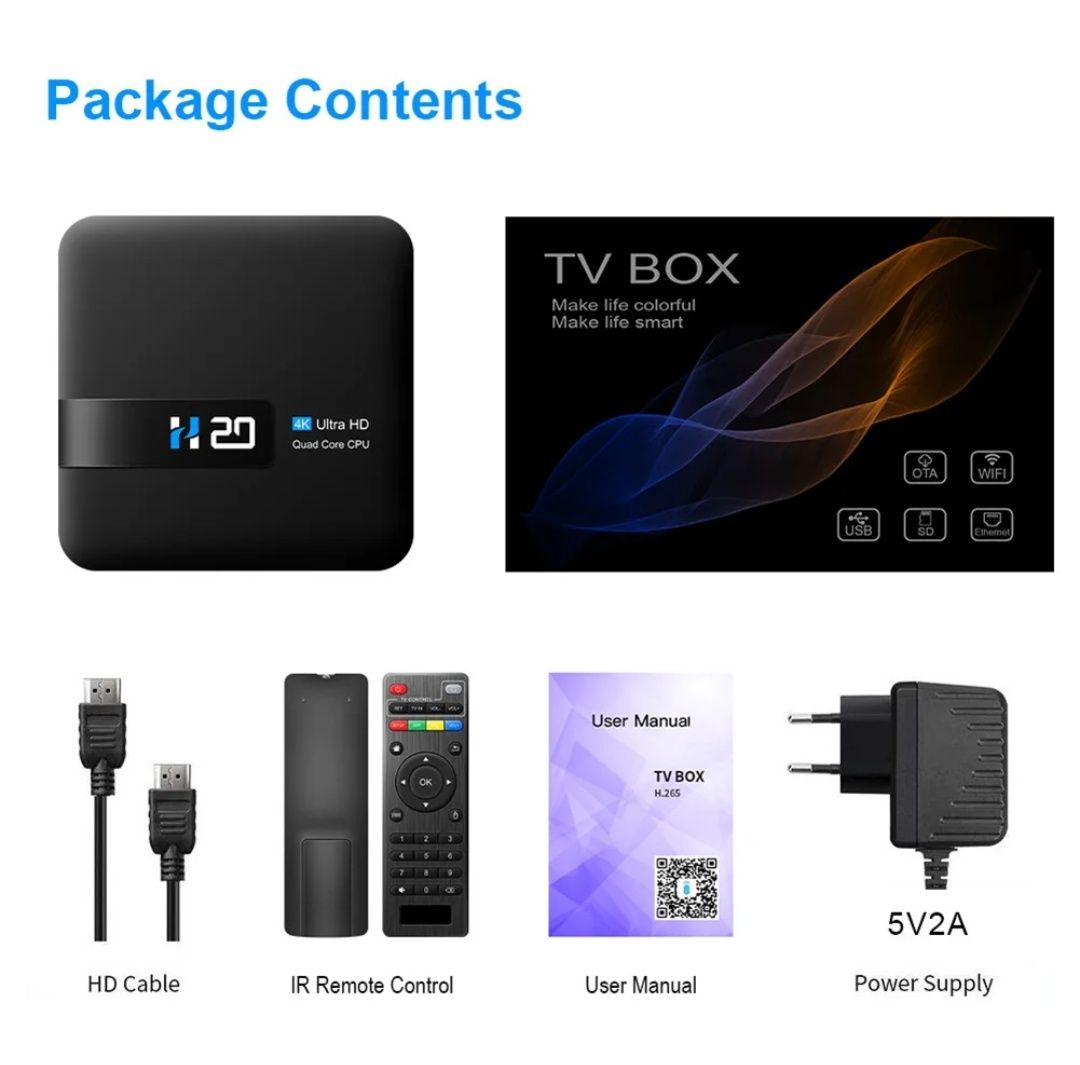 TV Box H20 2GB/16GB