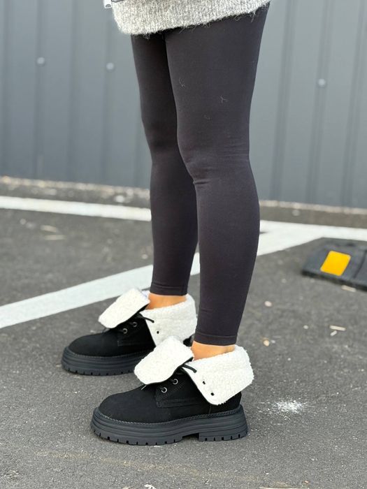 Жіночі зимові черевики з натуральної замші (р.36-40)