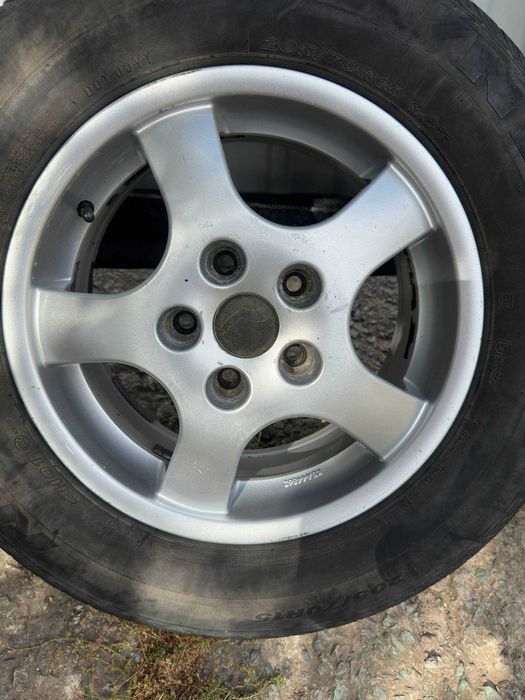 Диски Borbet CB 65535 R15 6.5J ET51 5x112 с резиной Mersedes Vito