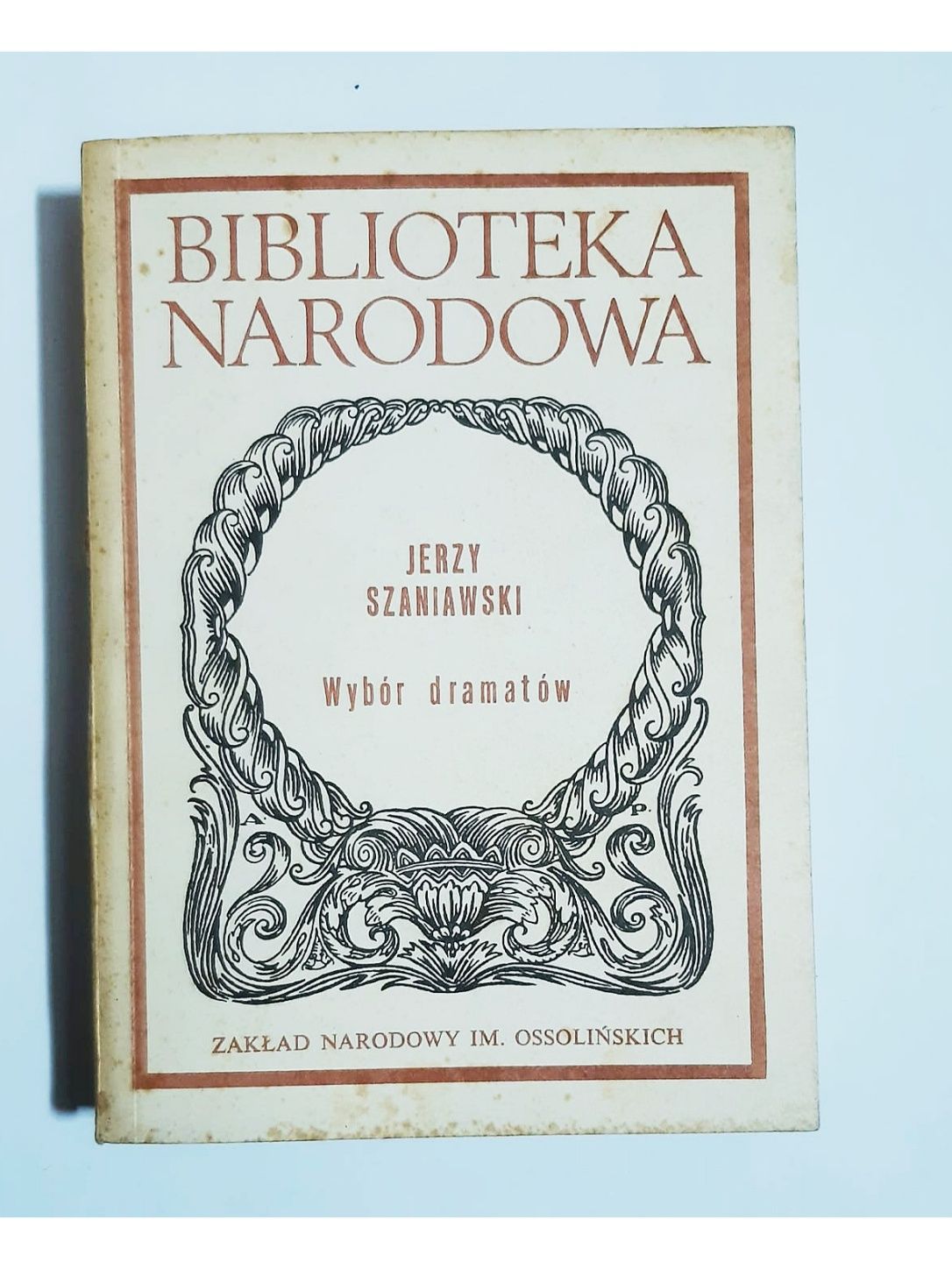 Jerzy Szaniawski wybór dramatów biblioteka narodowa