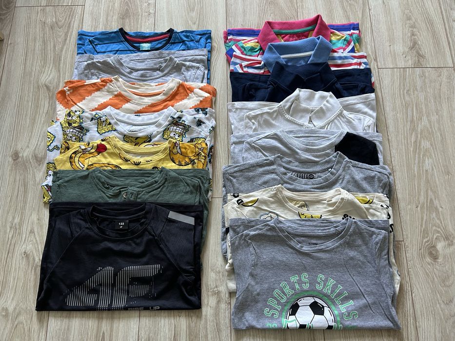 Mega paka ubrań rozmiar 122
