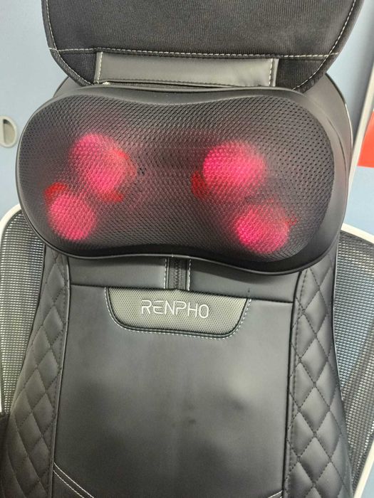 Masażer do pleców i karku RENPHO Shiatsu funkcja grzania– NOWY Z WADĄ