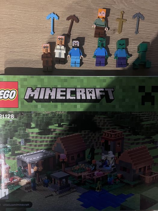 Редкий Lego Minecraft Village | Маинкрафт Деревня 21128 ОРИГ!