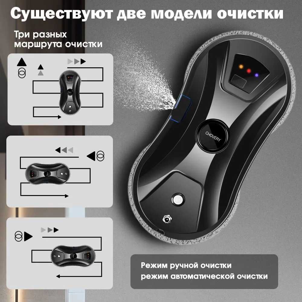 Робот для миття вікон CHOVERY CL2 Робот мытья окон пилосос для вікон