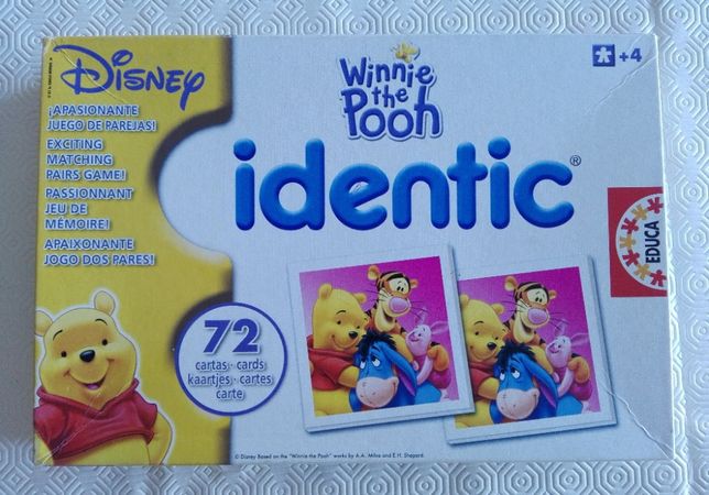 Jogo Memória Identic: Winnie The Pooh (Educa)