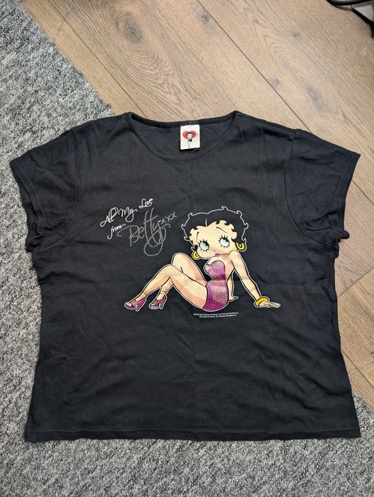 Вінтажна футболка Betty Boop 2006 couture y2k juicy