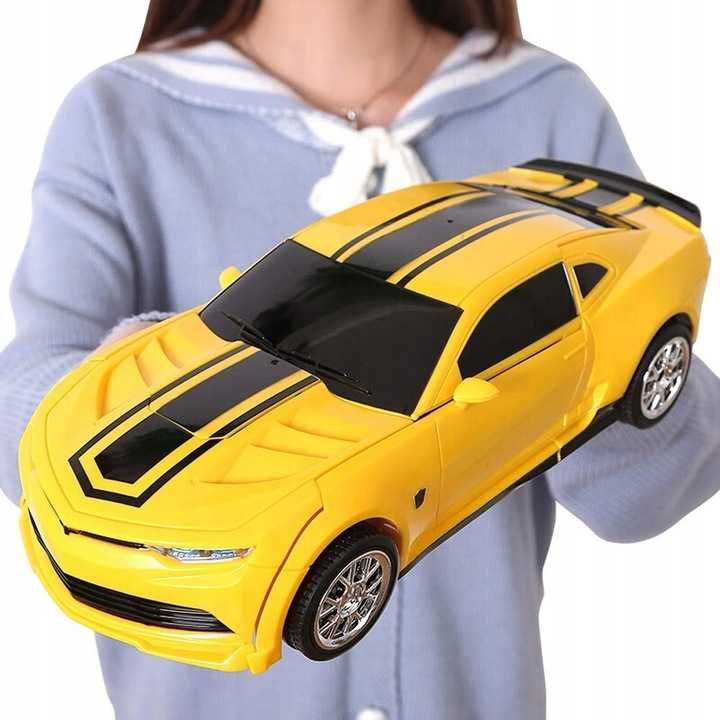 Sterowany zdalnie robot samochód 2w1 rc autobot