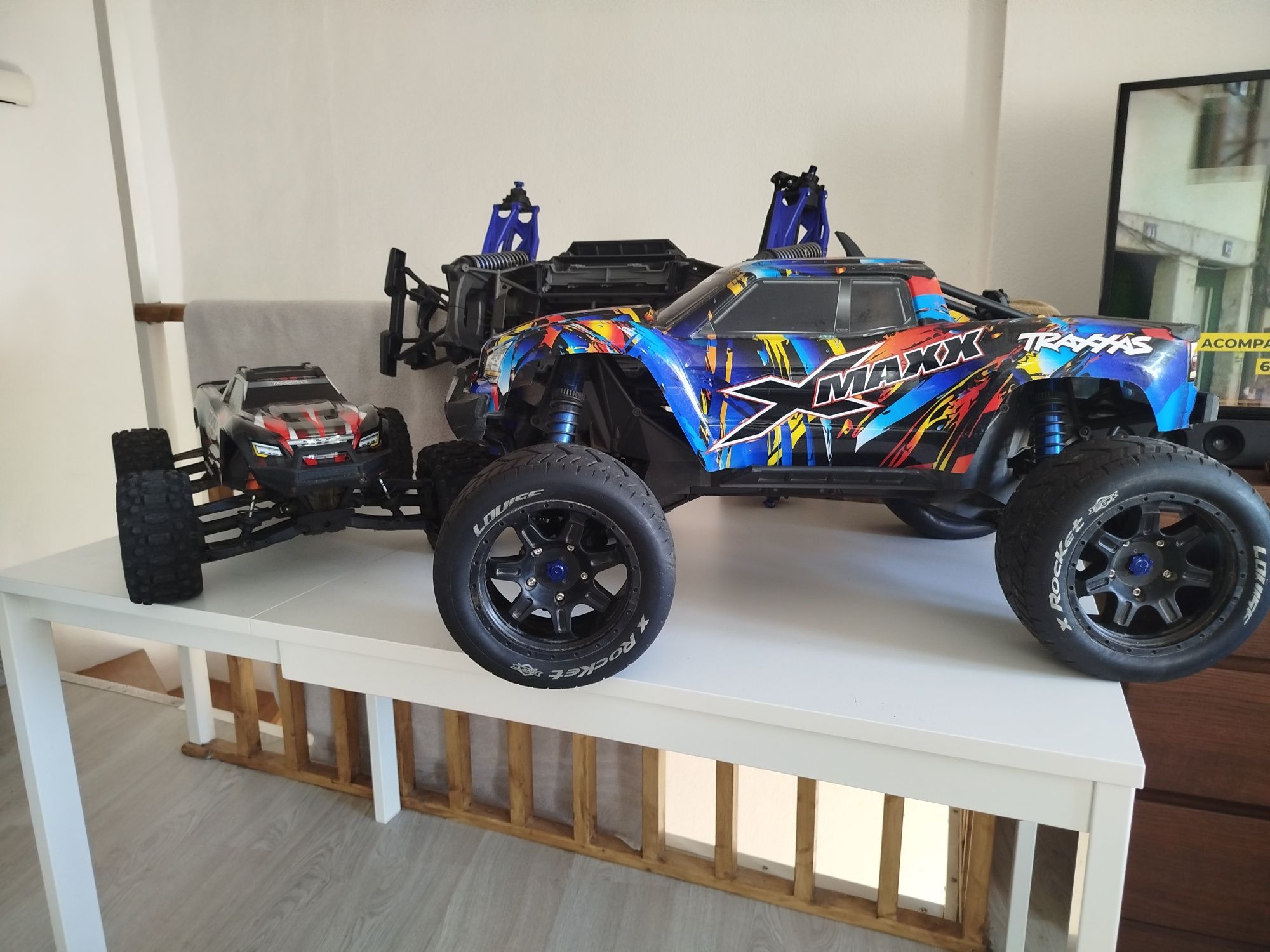 Traxxas troca por trotinete