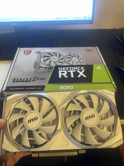 RTX 3050 8GB MSI Ventus White 2X