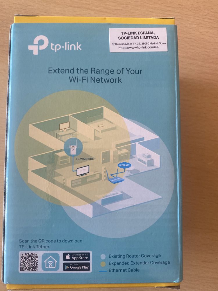 Wi fi. Repetidor de sinal - TP-LINK