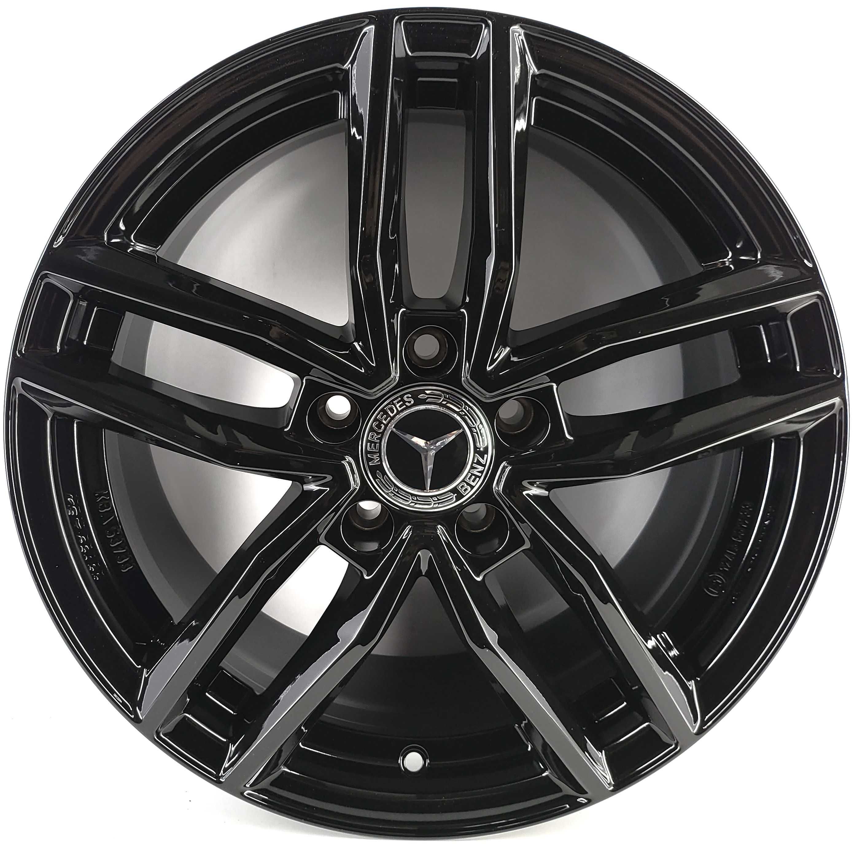 Felgi aluminiowe Mercedes 17" 5x112 Dezent TR BLACK 7.5J ET 36 NOWE