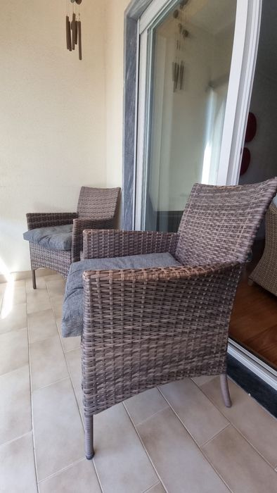 Cadeirões de jardim/varanda