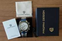 NOWY Pagani Design "Daytona" Panda PD-1644 Chronograf 40mm, Homage