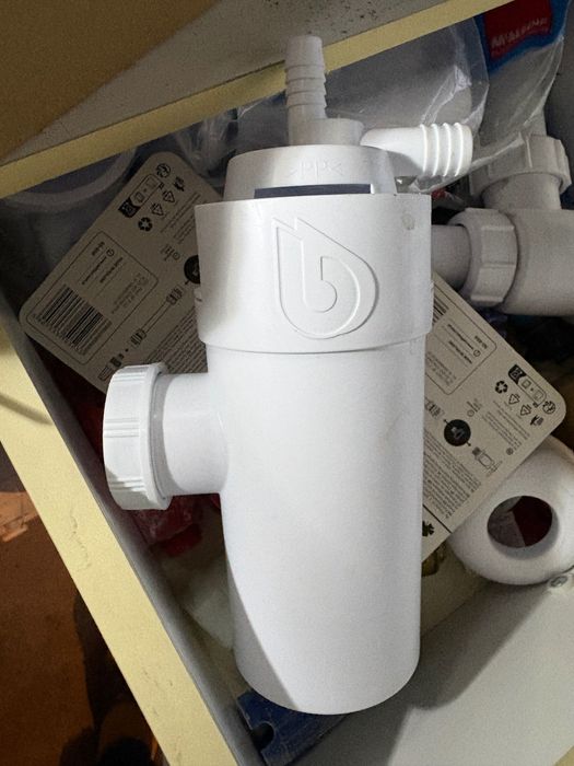Syfon BWT do popłuczyn zmiękczacza wody