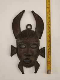 Maska afrykańska Senufo Wybrzeże Kości Słoniowej Afryka