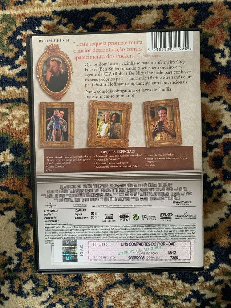 Dvd Meet the Fockers