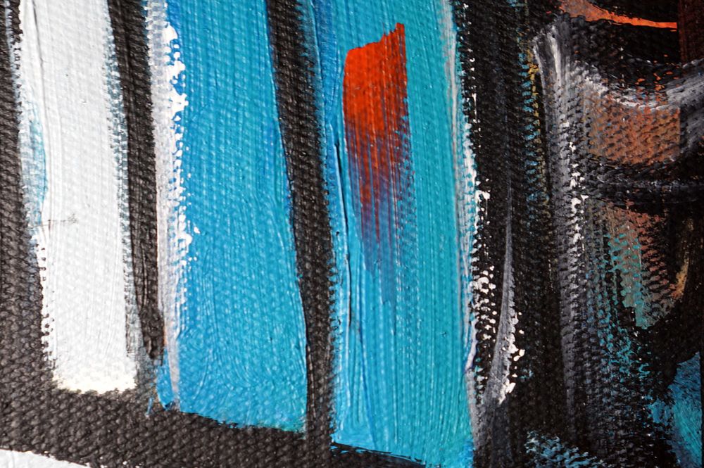 Obraz olejny 80x100 duży nowoczesny na płótnie do salonu R Stach