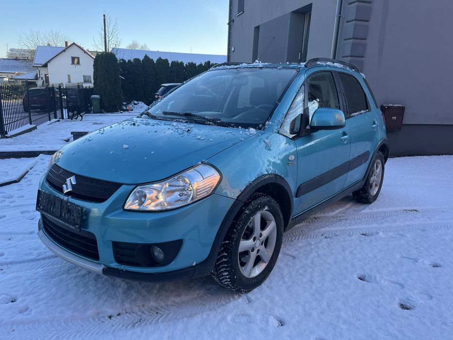Suzuki SX4 1.9 diesel 120km Piękny kolor Niski przebieg Klimatyzacja