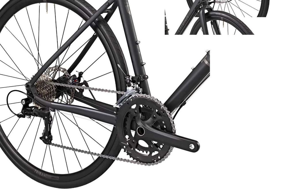 Bicicleta de Estrada RC500 MICROSHIFT 9V CINZENTO