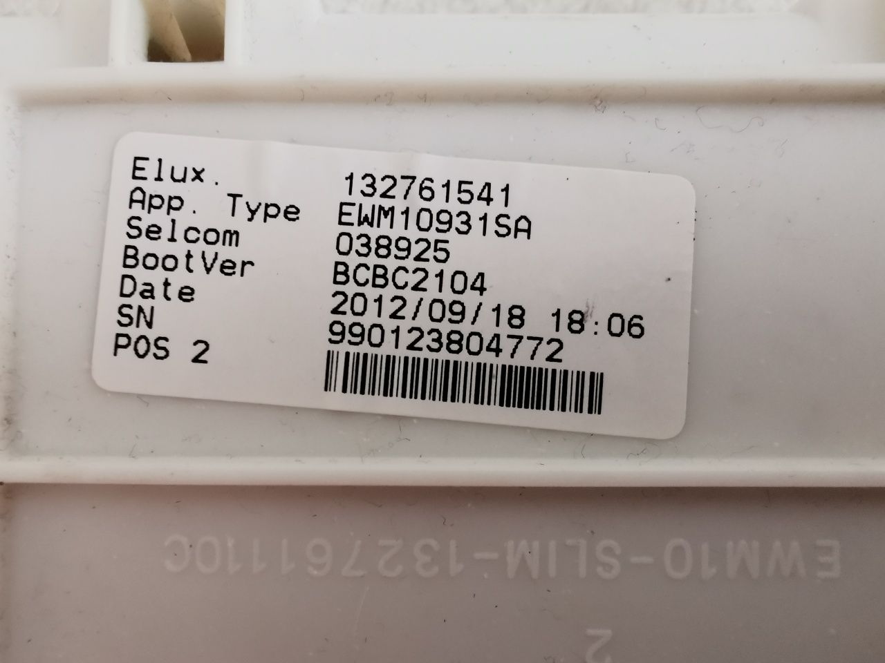 Sterownik moduł pralka Electrolux EWS11277W AEG