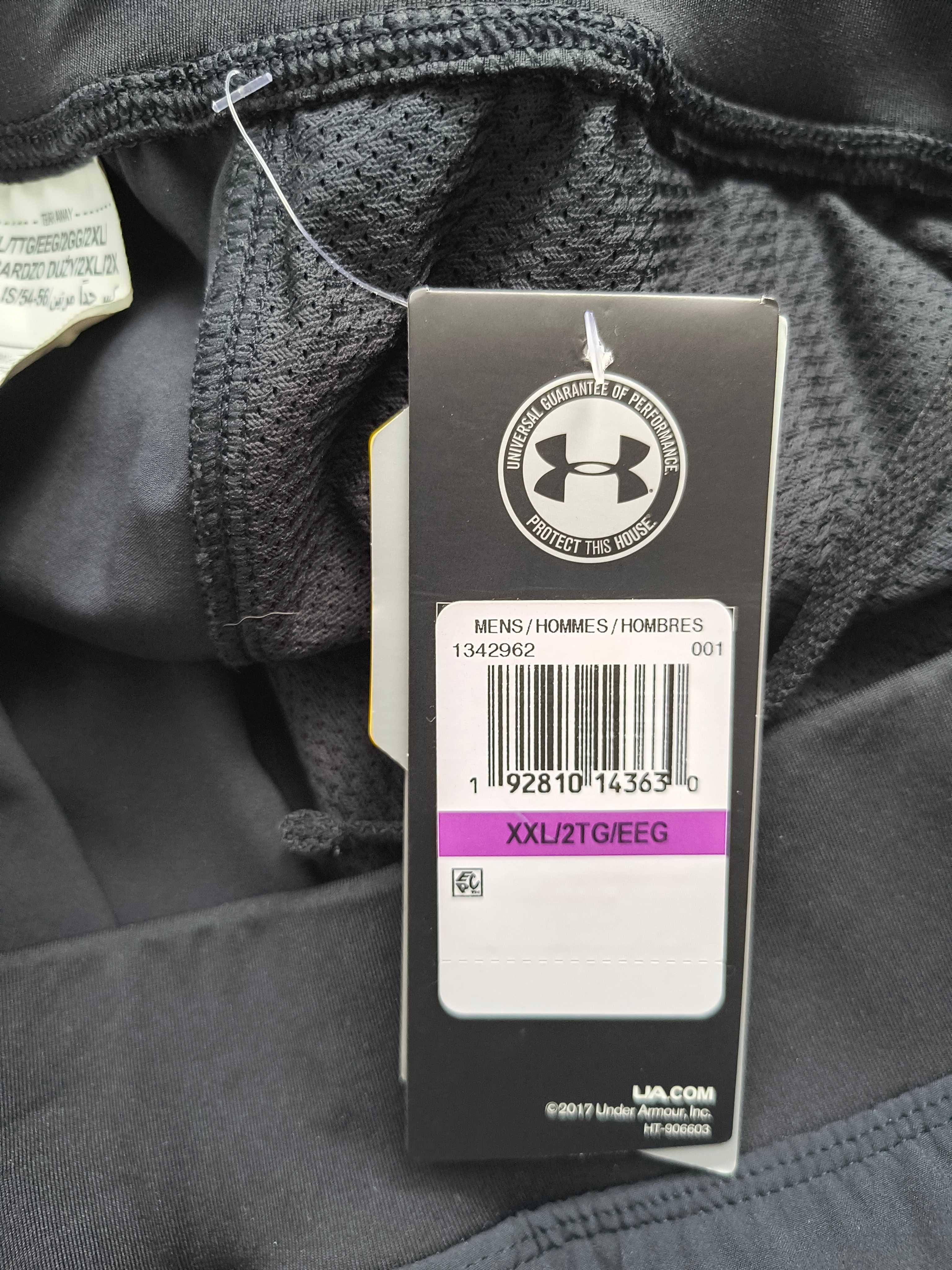 Spodnie dresowe Under Armour NOWE, z metką, XXL, obwód pasa do 120cm