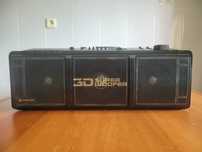 Rádio portátil Hitachi boombox vintage