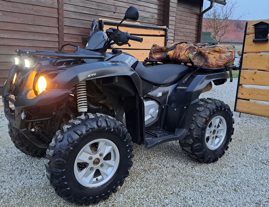 Duży Quad SYM RIDER 600 40KM 4x4 Alufelgi Ledy Kufer Hak Okazja!!!