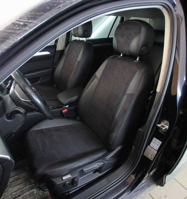 Авточохли VW Passat B8 USA 2014-2020 Екошкіра Нові Моделні EMC-ELEGANT