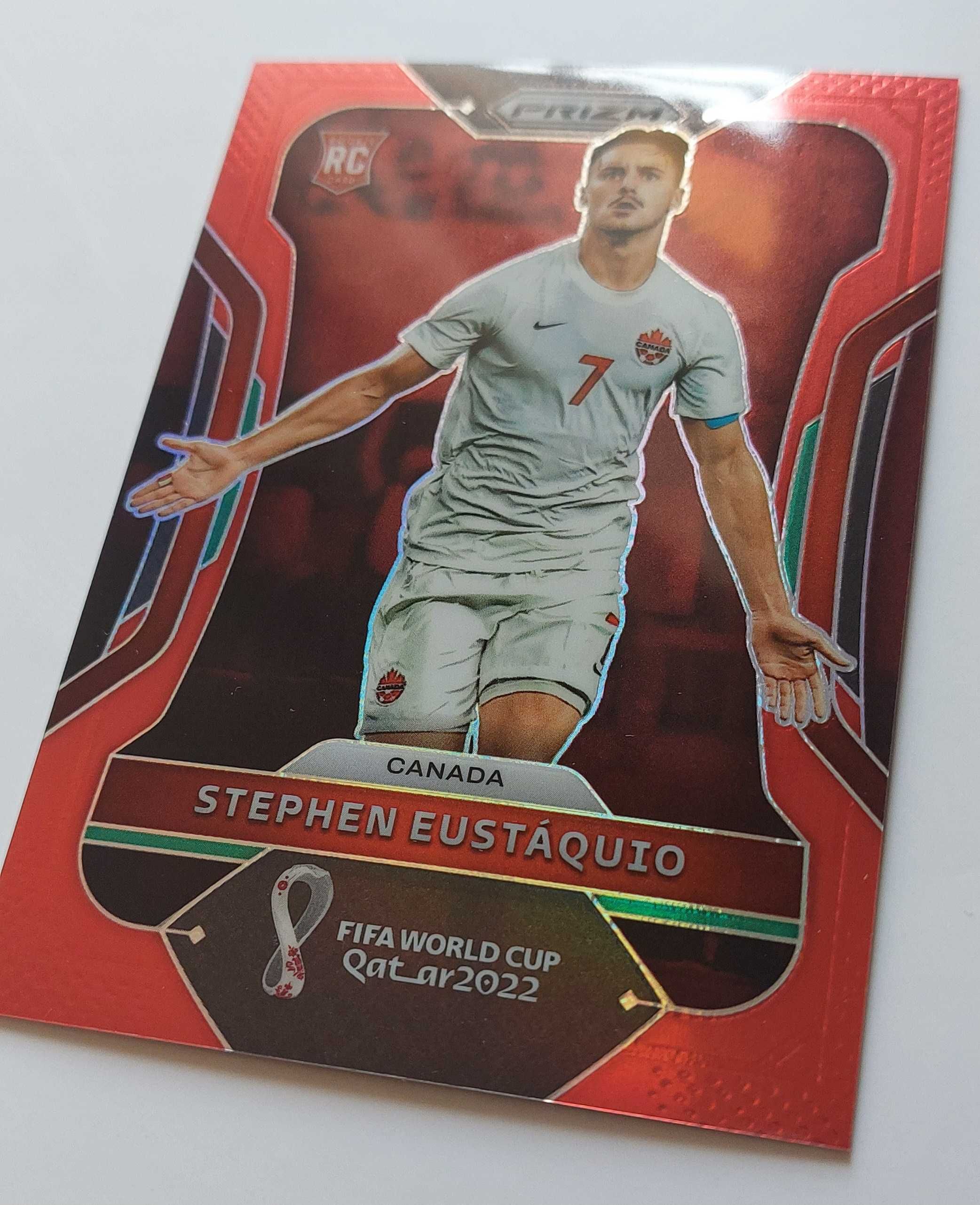 World Cup 2022 Prizm Stephen Eustáquio Red #53 /399 Canada