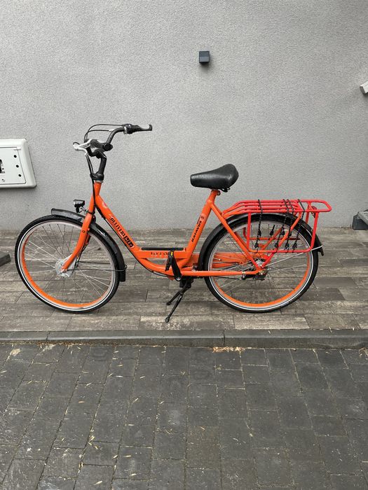 Damka batavus delivery markowy rower miejski dynamo bagaznik