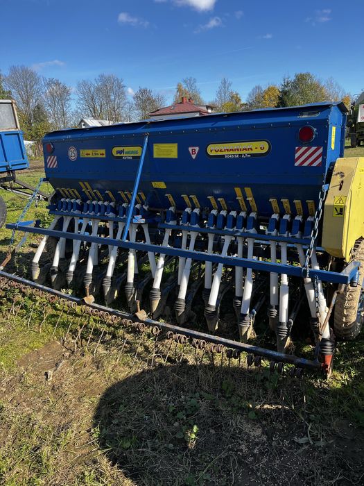 Zestaw uprawowo siewny rolmako 2.7m i poznaniak