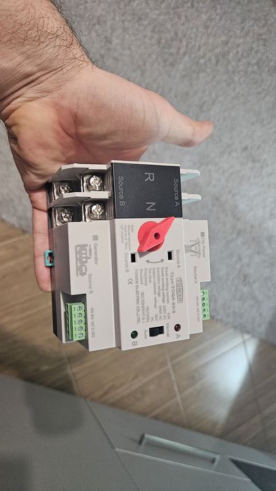Продам АВР однофазний 63 А на дін рейку. Є в наявностіі!