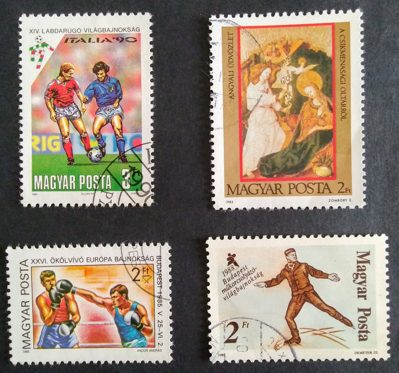 Selos Hungria 1983, 85,88,90