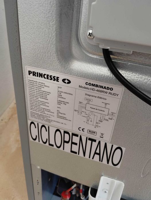 Frigorifico combinado Princess
