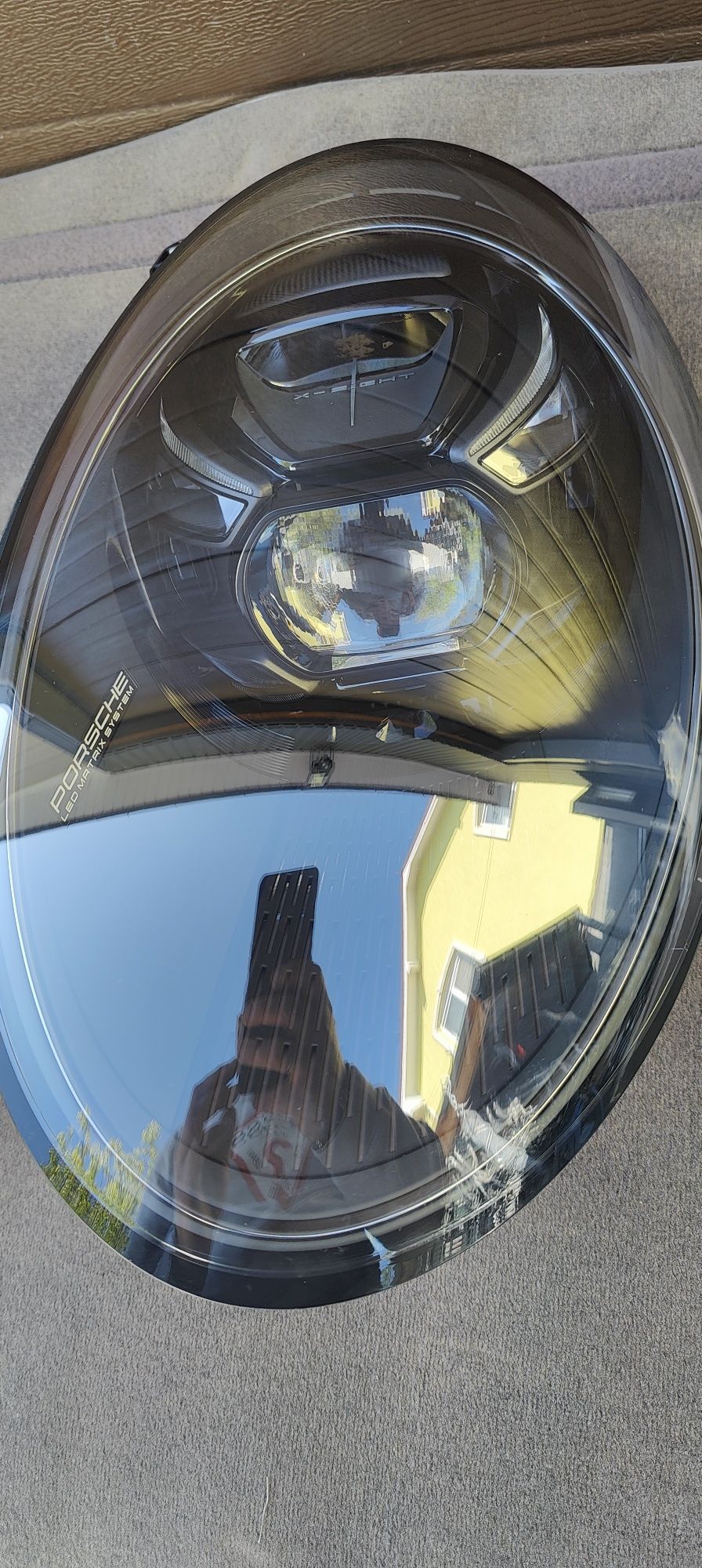 Porsche 992 Carrera фара ліва чорна full led matrix 9p5941113d