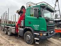 Scania G450 bez EGR 6x6 do drewna drzewa lasu HDS