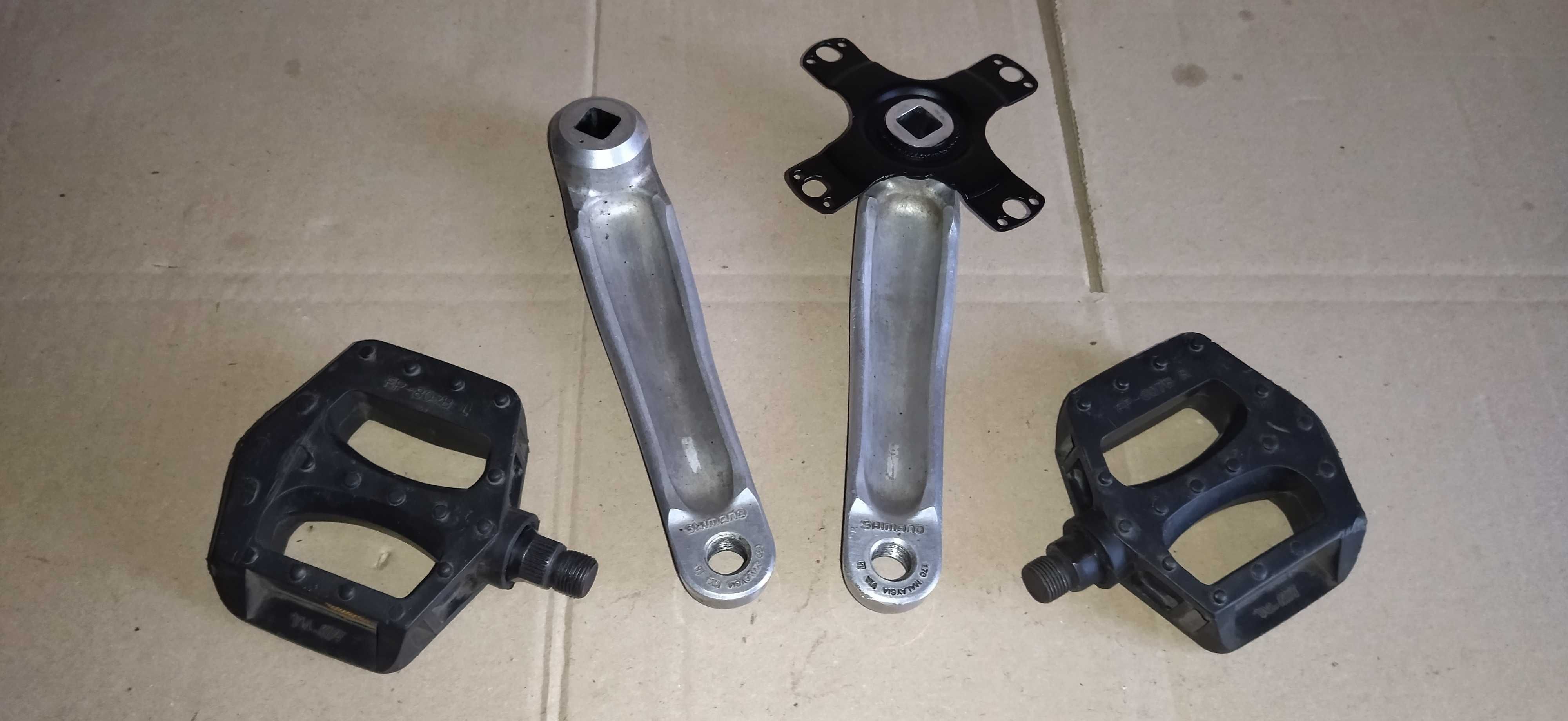 Шатуни алюмінієві під квадрат Shimano