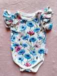 Body z dresówki z krótkim rękawem