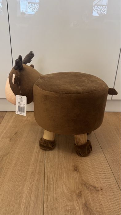 Stołek renifer ozdoba swiateczna