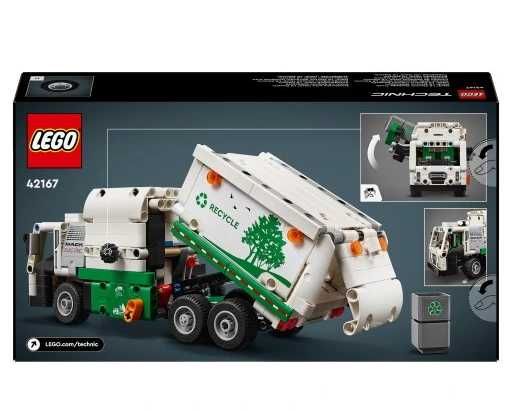 LEGO Technic Śmieciarka Mack LR Electric 42167