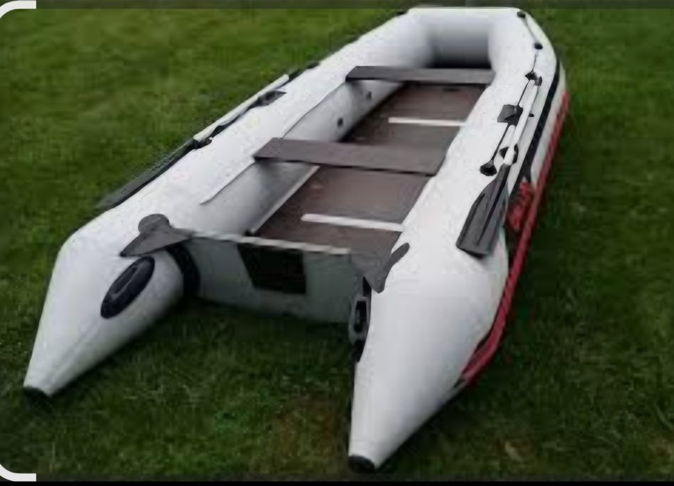 Ponton Elling pilot 370 kil twardapodloga, bardzo dobry stan + dodatki