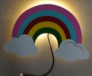 Lampka nocna dziecięca ścienna led