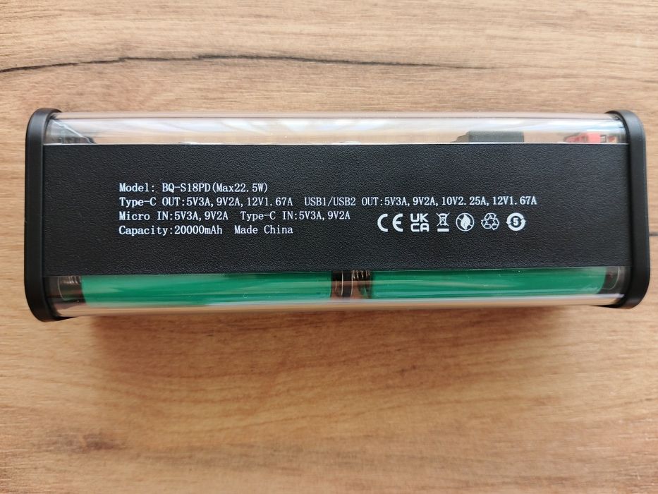 Повербанк 15000mAh реальная ёмкость