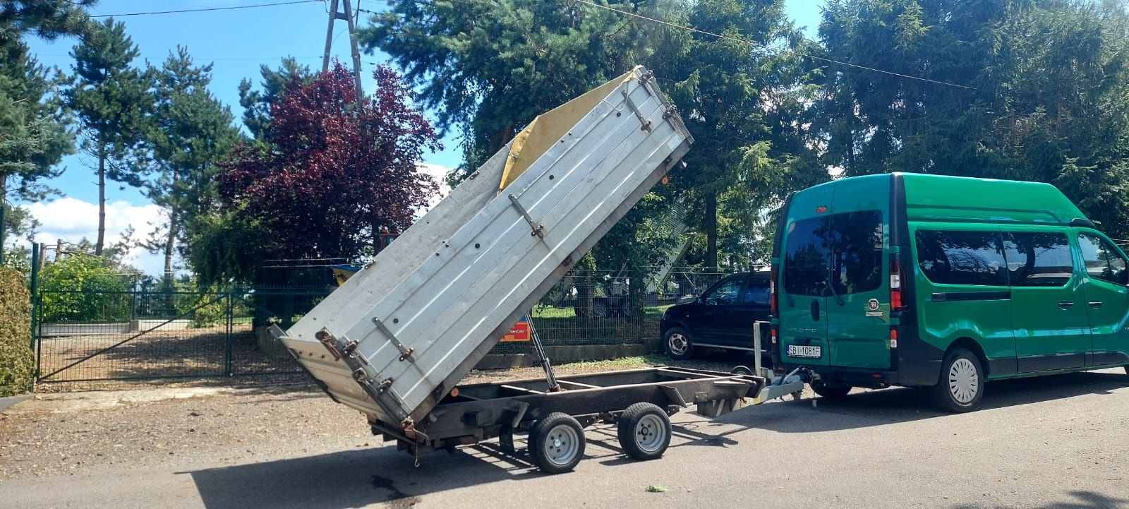 Przyczepa BOECKMANN,Kiper,wywrotka3strony,2700kg
