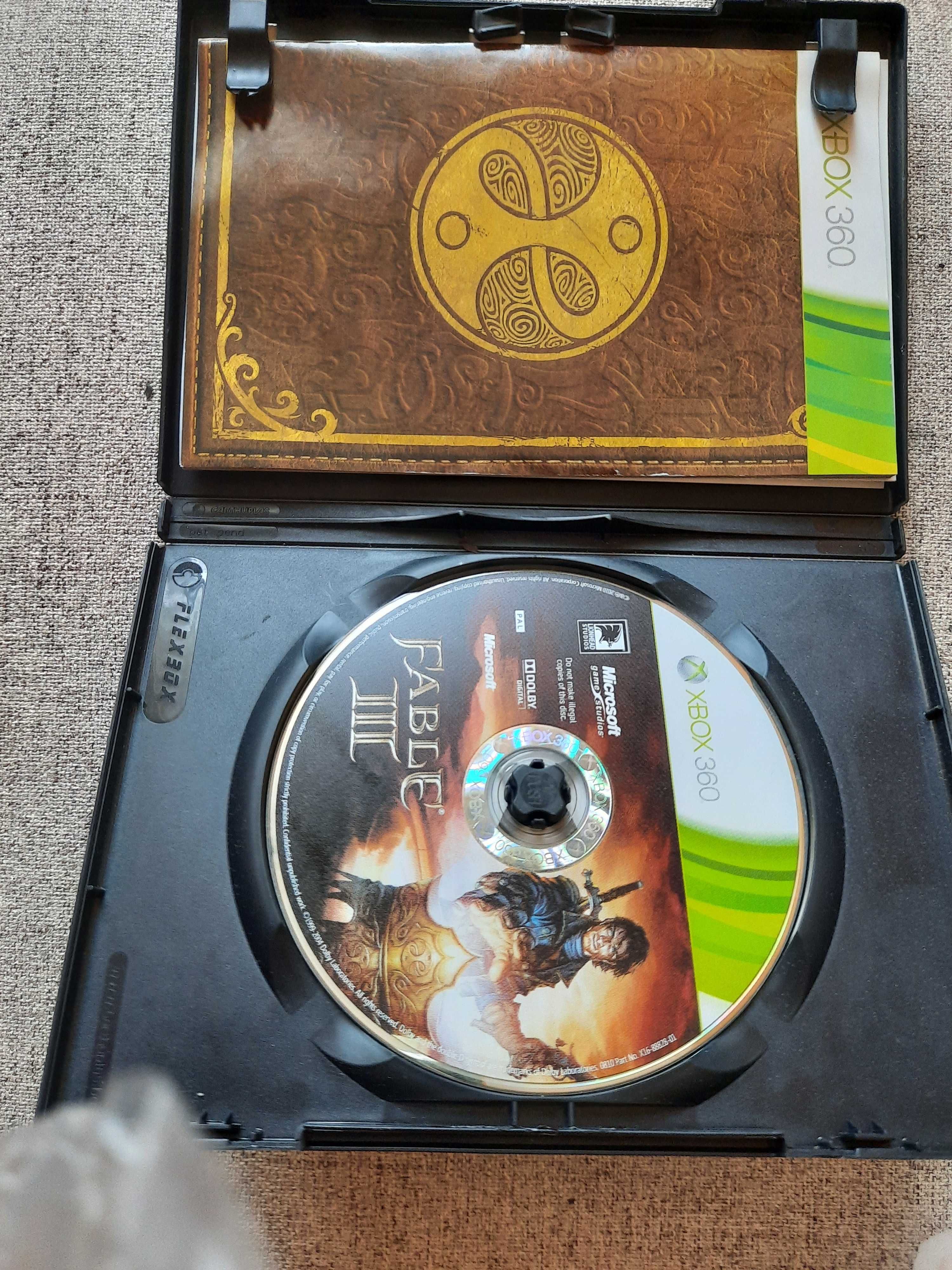 Gra " Fable III " Xbox 360 kolekcjonerska limitowana Amulet Karty