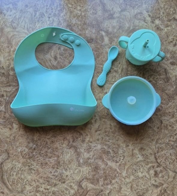 Дитячі речі. Силіконовий дитячий посуд.  Посуд дитячий