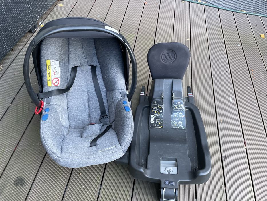 Fotelik pixel avionaut + baza isofix