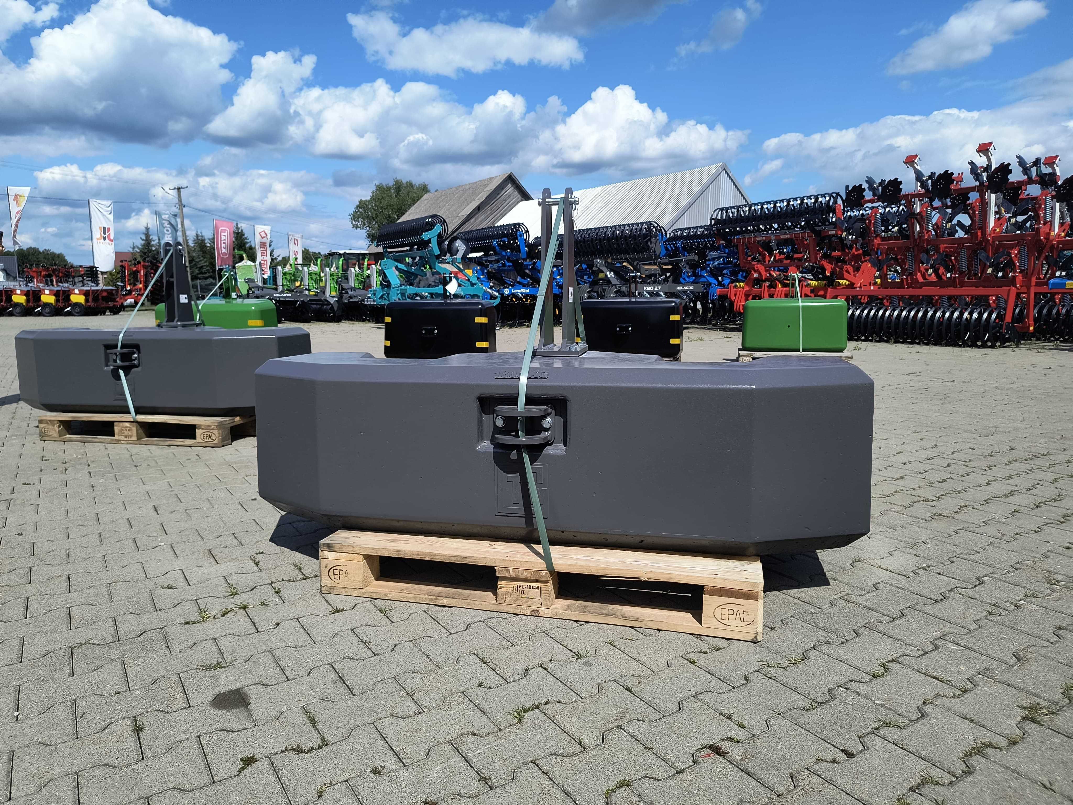 Balast- Obciążnik Magnetytowy 1250kg FENDT