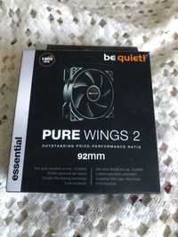 be quiet! pure wings 92mm 1900rpm почти новый